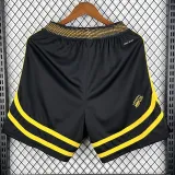 2023/24 Warriors Black NBA Cotton Pants