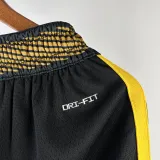 2023/24 Warriors Black NBA Cotton Pants