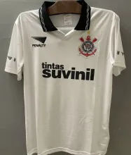 1995 Corinthians Home White Retro Jersey
