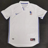 1998 Italy Away Wihte Retro Soccer Jersey