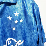 1993 Cruzeiro Home Blue Retro Soccer Jersey