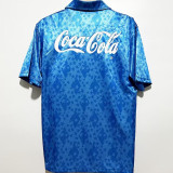 1993 Cruzeiro Home Blue Retro Soccer Jersey