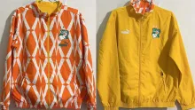 2023/24 Ivory Coast Reversible Windbreaker 双面