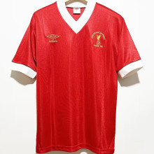 1981 LFC UCL Final Home Red Retro Soccer Jersey