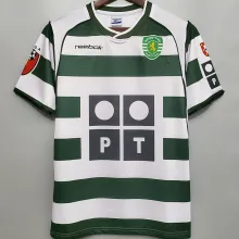 2001/03 Lisbon Home Retro Soccer Jersey