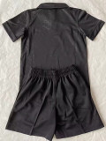 2024 All Blacks Black Rugby Kids Jersey (A Set)