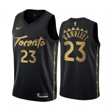 2024 Toronto Raptors VANVLEET #23 Black NBA Jerseys