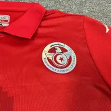 2024 Tunisia Home Red Fans Soccer Jersey 突尼斯