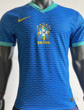 2024/25 Brazil Away Blue Player Version Jersey