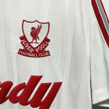 1988/89 LFC Third White Retro Soccer Jersey
