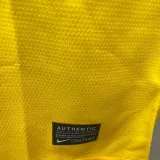 2013/14 Club America Home Yellow Retro Soccer Jersey