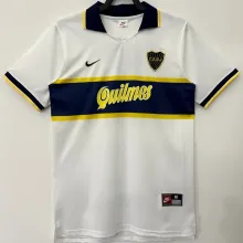 1996/97 Boca Away White Retro Soccer Jersey
