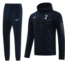 2024 TH FC Sapphire Blue Hoody Zipper Jacket Tracksuit