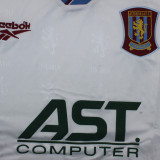 1995/96 Aston Villa Away White Retro Soccer Jersey