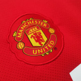 2010/11 M Utd Home Retro Long Sleeve Jersey