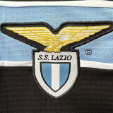 1998/99 Lazio Away Black Retro Soccer Jersey