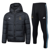 2024 Argentina Black Cotton Jacket （A Set）