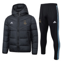 2024 Argentina Black Cotton Jacket （A Set）