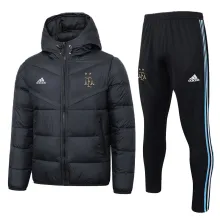 2024 Argentina Black Cotton Jacket （A Set）
