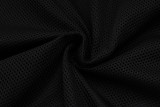 2024 MS Black Hoody Zipper Jacket
