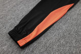 2024 MS Black Hoody Zipper Jacket