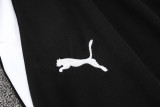 2024 MS Black Hoody Zipper Jacket