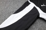 2024 MS Black Hoody Zipper Jacket