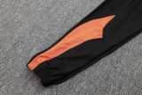 2024 MS Black Hoody Zipper Jacket