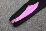 2024 AC Black Hoody Zipper Jacket