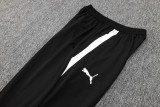 2024 MS Black Hoody Zipper Jacket