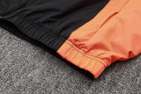 2024 MS Black Hoody Zipper Jacket
