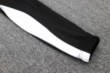 2024 MS Black Hoody Zipper Jacket