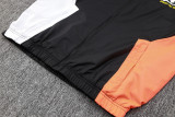 2024 MS Black Hoody Zipper Jacket