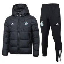 2024 Algeria Black Cotton Jacket （A Set）