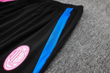 2024 AC Black Hoody Zipper Jacket