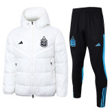 2024  Argentina White Cotton Jacket （A Set）
