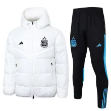 2024  Argentina White Cotton Jacket （A Set）