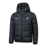2024 PSG Black Cotton Jacket