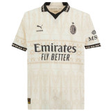 2023/24 AC Milan x PUMA x Pleasures 1:1 Quality 4Th Fans Soccer Jersey