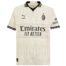 2023/24 AC Milan x PUMA x Pleasures 1:1 Quality 4Th Fans Soccer Jersey