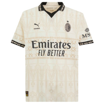 2023/24 AC Milan x PUMA x Pleasures 1:1 Quality 4Th Fans Soccer Jersey