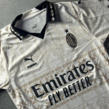 2023/24 AC Milan x PUMA x Pleasures 1:1 Quality 4Th Fans Soccer Jersey
