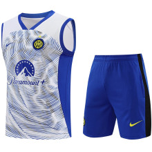 2024 In Milan White Vest Training Jersey(A Set)