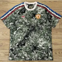 2024 M Utd x AD x  Stone Roses Fans Soccer Jersey