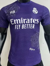 2024/25 RM x Y-3 Purple Player Version Soccer Jersey