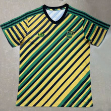 2024 JAMAICA  ORIGINALS Green Yellow Training Jersey