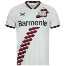 2023/24 Leverkusen Away White Fans Soccer Jersey