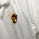 1995 Zaragoza Home White Retro Soccer Jersey