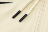 2024 PSG Off White Hoody Zipper Jacket Tracksuit