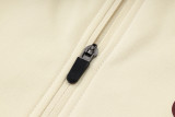 2024 PSG Off White Hoody Zipper Jacket Tracksuit